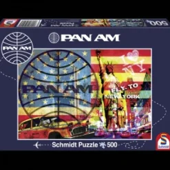 Schmidt - Legpuzzel - Pan Am, New York - 500 stukjes