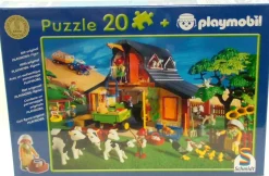 Schmidt - Legpuzzel - PLAYMOBIL Boerderij - 20 stukjes