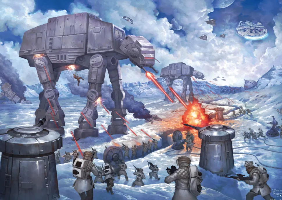 Schmidt - Legpuzzel - Star Wars De Aanval - 1000 stukjes