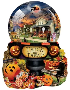 SunsOut - Legpuzzel - Halloween Globe - 1000 stukjes
