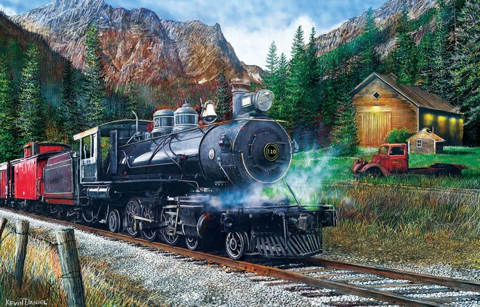 SunsOut - Legpuzzel - The Leinad Express - 1000 stukjes