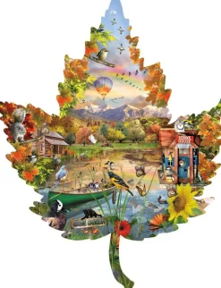 SunsOut - Legpuzzel - Autumn Shoreline - 1000 stukjes