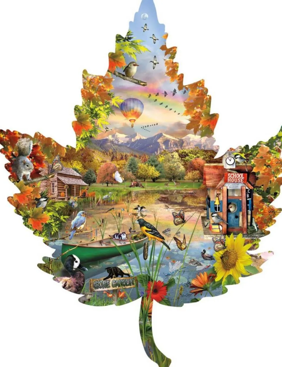 SunsOut - Legpuzzel - Autumn Shoreline - 1000 stukjes