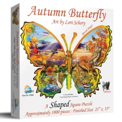 SunsOut - Legpuzzel - Autumn Butterfly - 1000 stukjes
