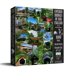 SunsOut - Legpuzzel - Covered Bridges of New England - 1000 stukjes