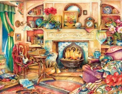 SunsOut - Legpuzzel - Fireside Embroidery - 1000 XL stukjes