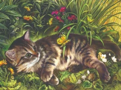 SunsOut - Legpuzzel - Garden Kitten Play - 1000 stukjes