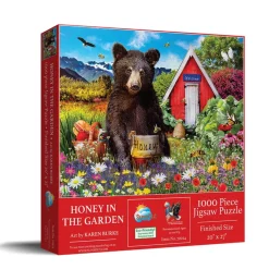 SunsOut - Legpuzzel - Honey in the Garden - 1000 stukjes