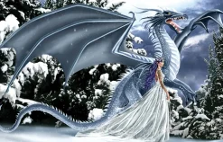 SunsOut - Legpuzzel - Nene Thomas - Ice Dragon - 1000 stukjes