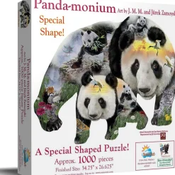 SunsOut - Legpuzzel - Panda-Monium - 1000 stukjes
