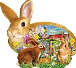 SunsOut - Legpuzzel - Springtime Bunnies - 1000 stukjes