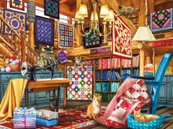 SunsOut - Legpuzzel - The Quilt Lodge - 1000 stukjes