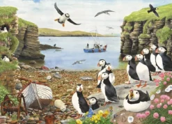 The House of Puzzles - Legpuzzel - Puffin Parade - 500 XL stukjes
