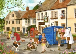 The House of Puzzles - Legpuzzel - Gingerbread Boys - 500 XL stukjes