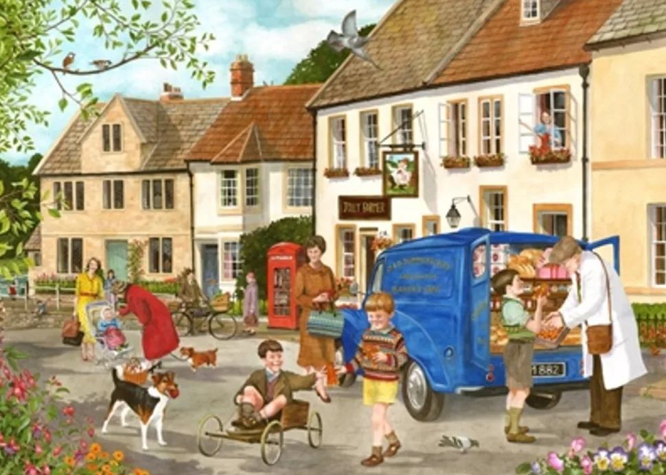 The House of Puzzles - Legpuzzel - Gingerbread Boys - 500 XL stukjes
