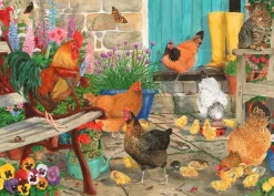 The House of Puzzles - Legpuzzel - Hen Pecked - 1000 stukjes