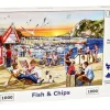 The House of Puzzles - Legpuzzel - Fish & Chips - 1000 stukjes