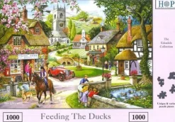 The House of Puzzles - Legpuzzel - Feeding the Ducks - 1000 stukjes
