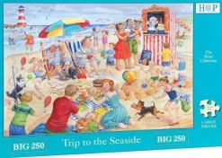 The House of Puzzles - Legpuzzel - Trip to the Seaside -Linda Berkingshaw - 250 XL stukjes