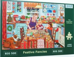 The House of Puzzles - Legpuzzel - Festive Fancies - 500 XL stukjes