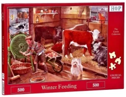 The House of Puzzles - Legpuzzel - Winter Feeding - 500 stukjes