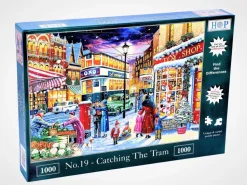 The House of Puzzles - Legpuzzel - Find No. 19 - Catching The Tram - 1000 stukjes