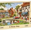The House of Puzzles - Legpuzzel - A Busy Day - 1000 stukjes