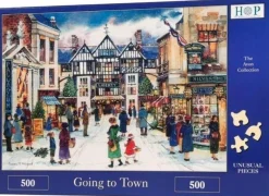 The House of Puzzles - Legpuzzel - Going To Town - 500 stukjes