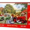 The House of Puzzles - Legpuzzel - Bob & His Dog - 500 XL stukjes