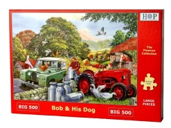The House of Puzzles - Legpuzzel - Bob & His Dog - 500 XL stukjes