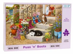 The House of Puzzles - Legpuzzel - Puss 'n' Boots - 500 XL stukjes
