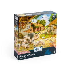 The House of Puzzles - Legpuzzel - Poppy's Piglets - 500 XL stukjes