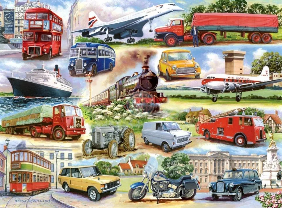 The House of Puzzles - Legpuzzel - Golden Oldies - 1000 stukjes