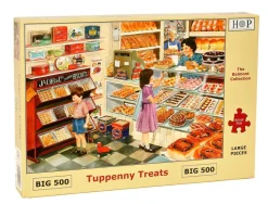 The House of Puzzles - Legpuzzel - Tuppenny Treats - 500 XL stukjes