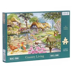 The House of Puzzles - Legpuzzel - Country Living - 500 XL stukjes