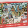 The House of Puzzles - Legpuzzel - Snowman's View - 1000 stukjes