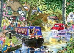 The House of Puzzles - Legpuzzel - Summer on the River - 1000 stukjes