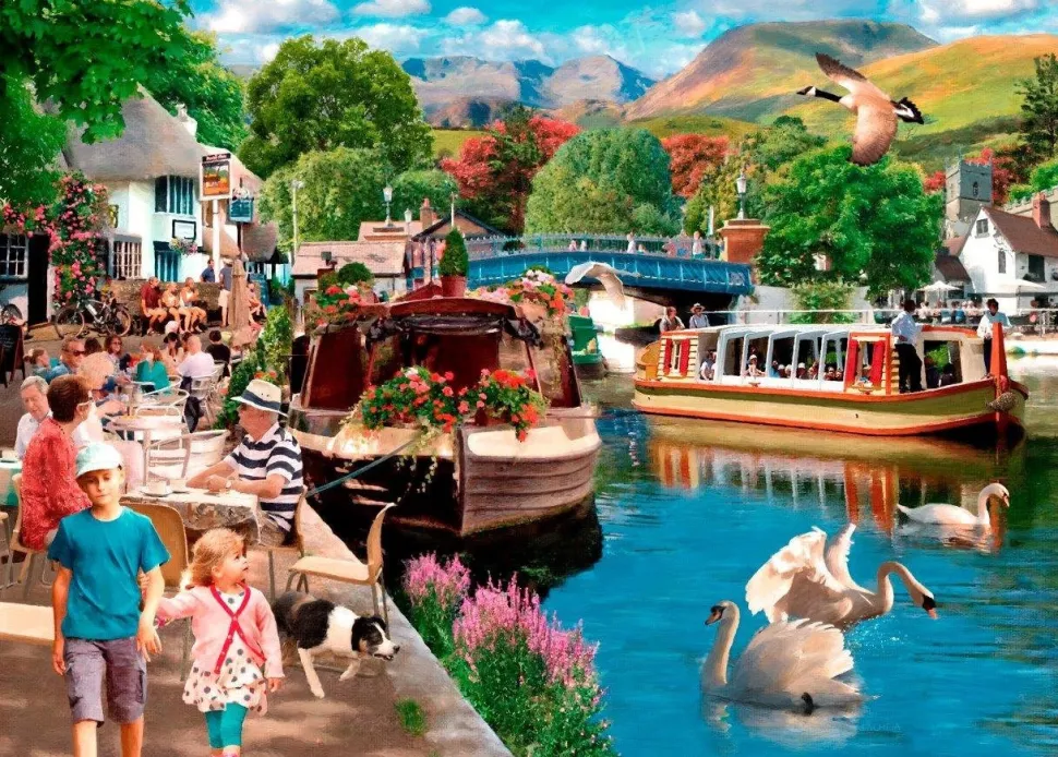 The House of Puzzles - Legpuzzel - Sunny Afternoon - 500 stukjes