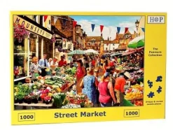 The House of Puzzles - Legpuzzel - Street Market - 1000 stukjes