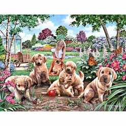 The House of Puzzles - Legpuzzel - Mucky Pups - 500 XL stukjes