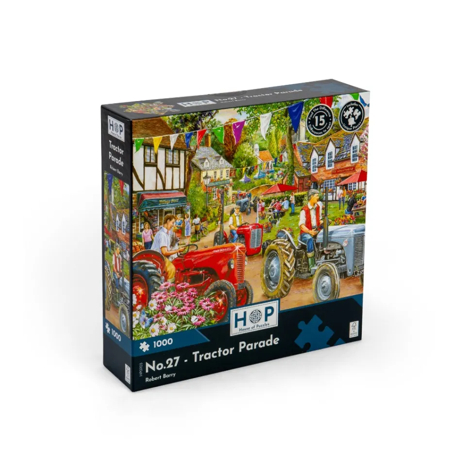 The House of Puzzles - Legpuzzel - Find No.27 Tractor Parade - 1000 stukjes